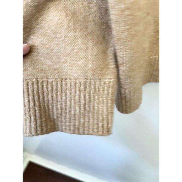 Talbots Cotton Blend Brown Owl 3D-Knit Crew Neck Pullover Sweater Size Large - Picture 6 of 8